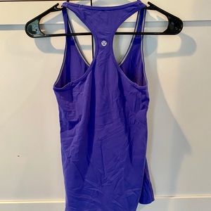 lulu lemon purple tank
